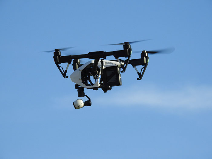 drone pour filmer la chasse