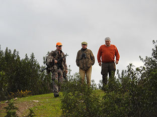 chasseurs au Portugal