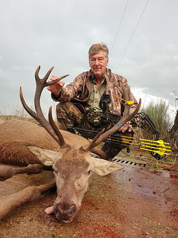 Thierry Loots, Fernando Rosa Dias et un cerf sélectif au Portugal