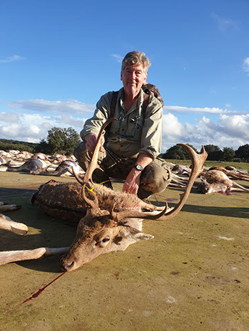 Thierry Loots, Fernando Rosa Dias et un cerf sélectif au Portugal